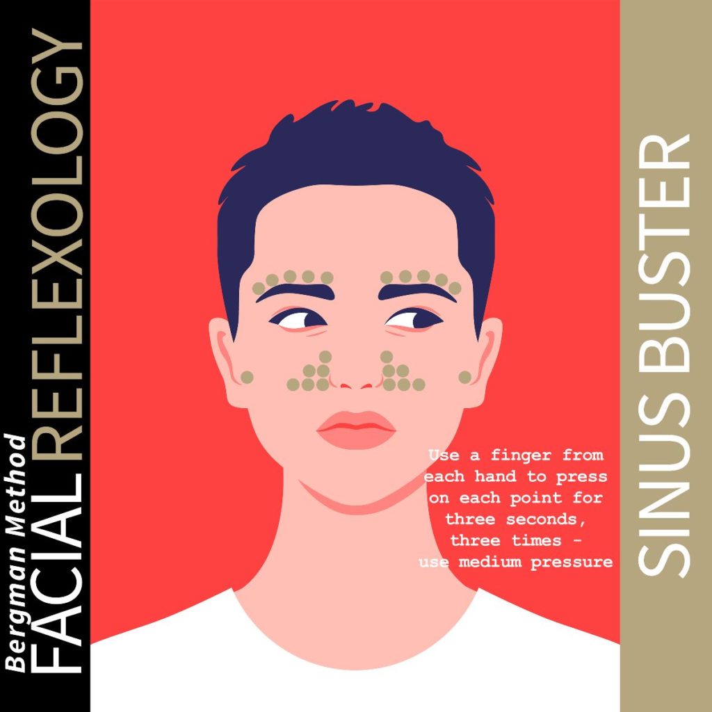 Reflexology self-help for sinus